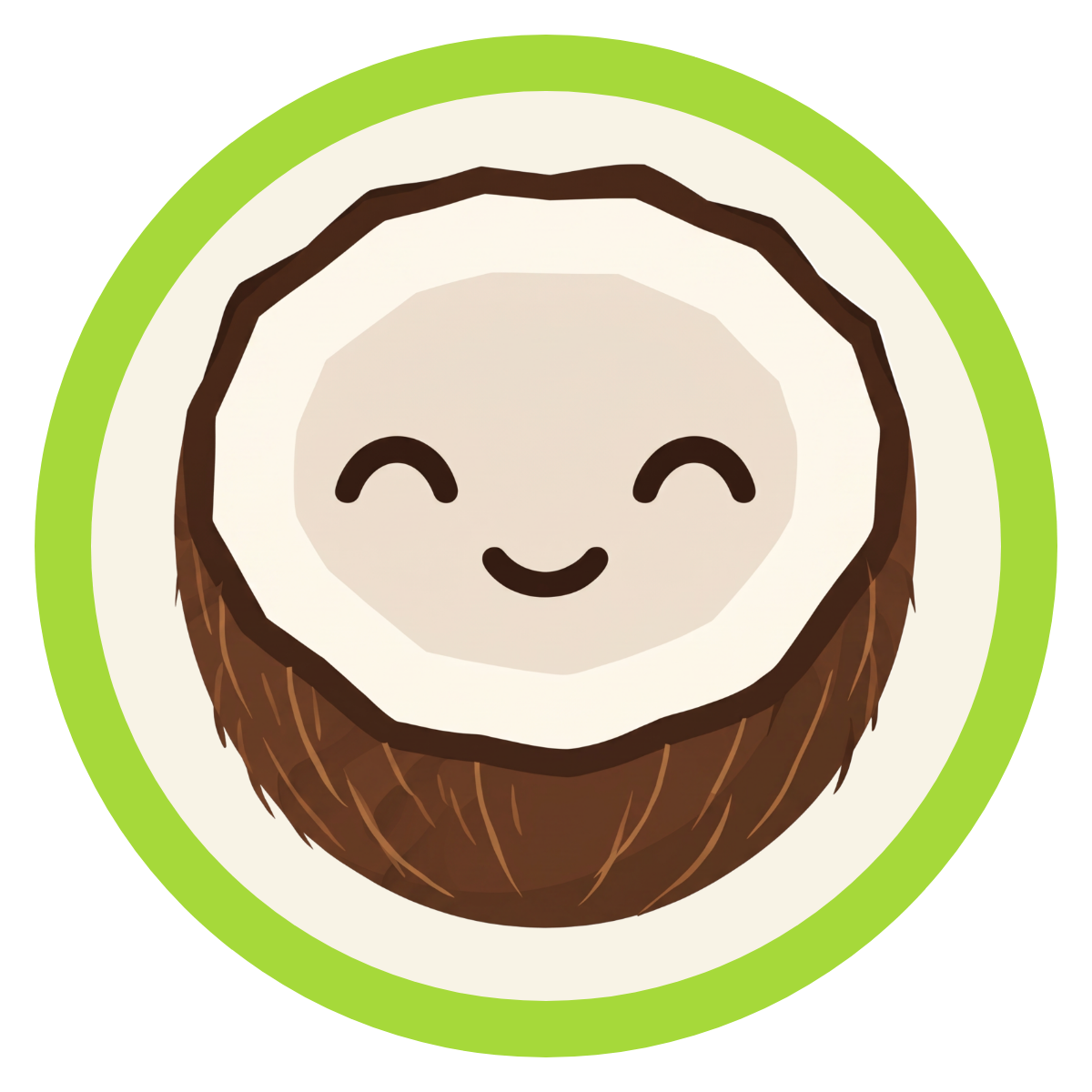 Coconut badge